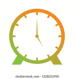 Beautiful Clock Vector Glyph icon