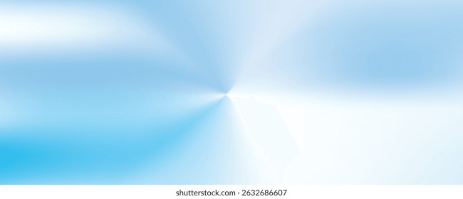 Nuvens bonitas, fundo de gradiente de cor branco e azul abstrato. Ilustração vetorial.