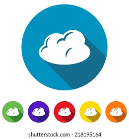Beautiful Clouds web icon
