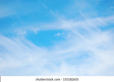 Beautiful cloudscape. EPS 10 vector illustration. Used mesh layers and transparency