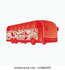 Beautiful coach bus.