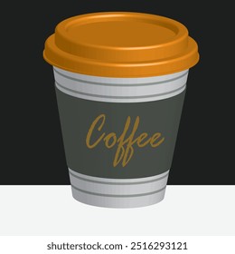 Beautiful Coffee Cup Design and Vector