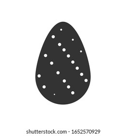 Beautiful collection for decorative design. Isolated vector illustration. Monochrome background vector. Happy easter concept . 