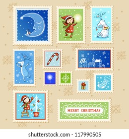 Beautiful Collections of Christmas Postmarks.