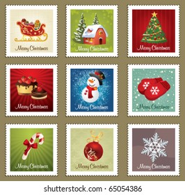 Beautiful Collections of Christmas Postmarks.