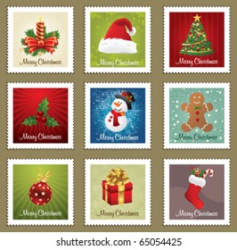 Beautiful Collections of Christmas Postmarks.