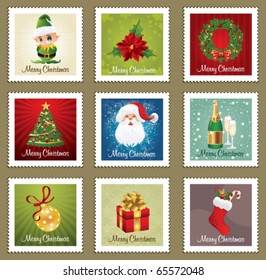 Beautiful Collections of Christmas Postmarks.