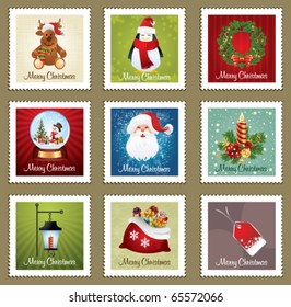 Beautiful Collections of Christmas Postmarks.