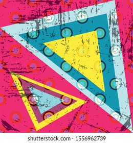 beautiful color abstract pattern vector illustration of graffiti