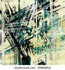 beautiful color abstract pattern vector illustration of graffiti