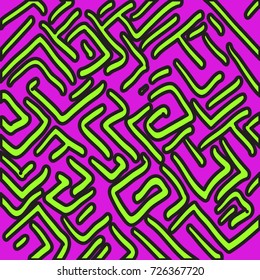 beautiful color abstract pattern vector illustration of graffiti.