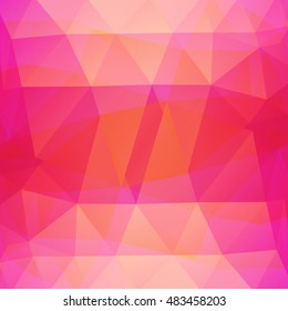 beautiful color, abstract polygonal background. vector illustration. space for text, concept Kaleidoskop
