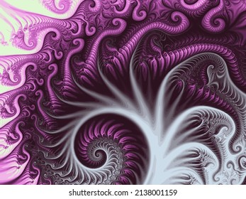 beautiful color background of fractals.