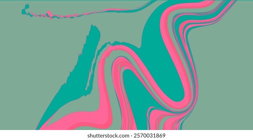 Beautiful color background with smooth shapes 