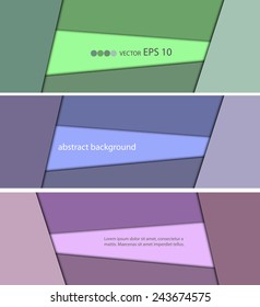 Beautiful color  design elements. Vector illustration 