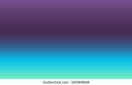 Beautiful color gradient background, a blend of purple, blue and green, smooth and soft texture, used for the background of poster banner templates and others