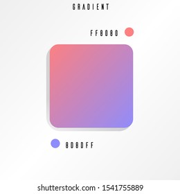 beautiful color gradient illustration simple background