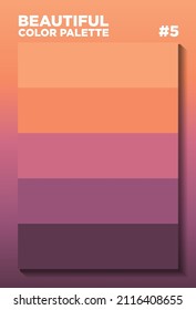 beautiful color palette combination, perfect for your design