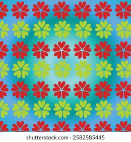 Beautiful color pattern design with colorful background