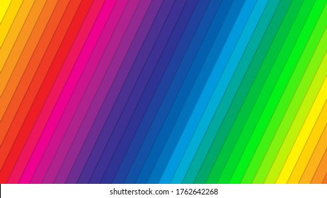 Hermoso fondo de espectro de colores. Papel de pared de espectro de colores lineal con sombras claras. Muy buena calidad.