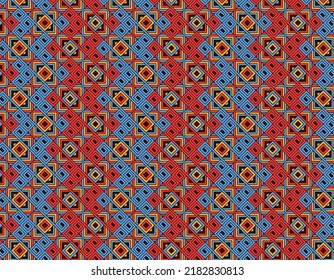 beautiful colored background based in ancient south american indigenous art.