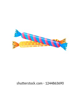 Beautiful colored candy sweet, love and expect all children.