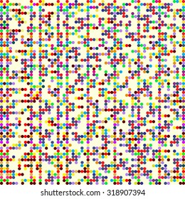 beautiful colored circles on a light background tender vector illustration