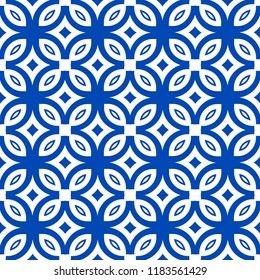 Beautiful colored seamless art pattern. Vintage deco background. Great for fabric and textile, wallpaper, packaging or any desired idea