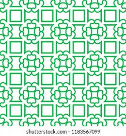 Beautiful colored seamless art pattern. Vintage deco background. Great for fabric and textile, wallpaper, packaging or any desired idea