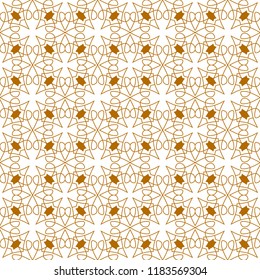 Beautiful colored seamless art pattern. Vintage deco background. Great for fabric and textile, wallpaper, packaging or any desired idea