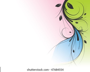 beautiful, colorful, abstract background