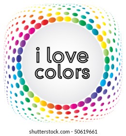 Beautiful colorful abstract background design