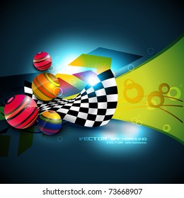 beautiful colorful abstract eps10 background