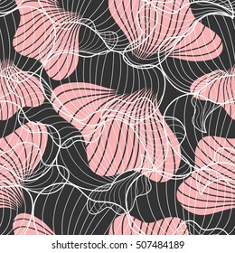 Beautiful colorful abstract seamless pattern. Background, texture, textile, fabric