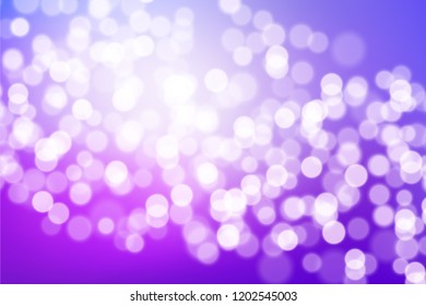 Beautiful colorful background and bokeh effect. Abstract backdrop. Vector illustration for your graphic design, banner, poster, christmas card or website.