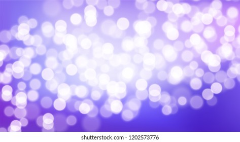 Beautiful colorful background and bokeh effect. Abstract backdrop. Vector illustration for your graphic design, banner, poster, christmas card or website.