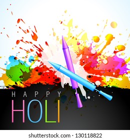 beautiful colorful background of holi festival