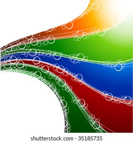 Beautiful colorful background. Vector illustration.