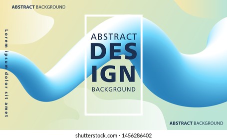 beautiful colorful banner fluid loop background.