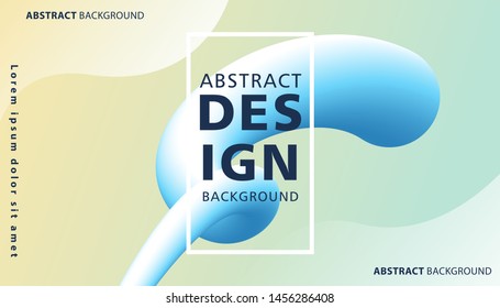 beautiful colorful banner fluid loop background.