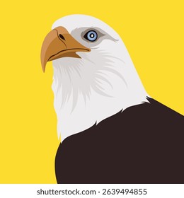 Beautiful colorful bird vector illustration