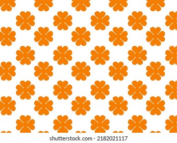 Beautiful Colorful Flower Pattern Background Design Art 