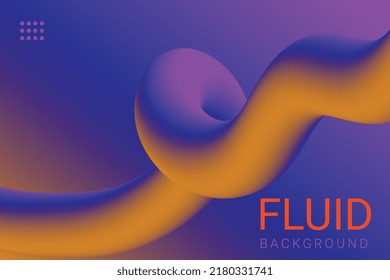Hermoso fondo de gradiente fluido colorido