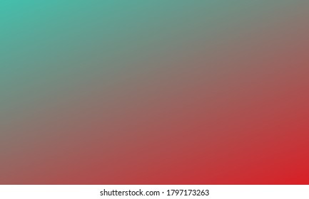 Beautiful colorful gradient abstract background. Soft and smooth texture. Red and green color. Use for your background design. Vector illustration