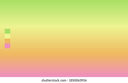 Beautiful colorful gradient background with color palette combinations, smooth and soft texture, used for banner backgrounds, posters, templates and others