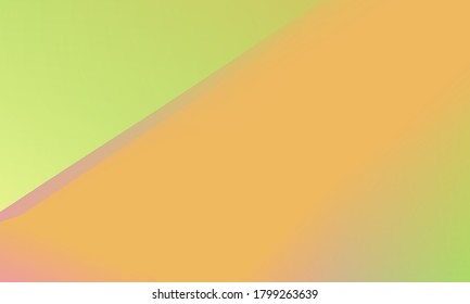 Beautiful colorful gradient background. Smooth and soft texture. A combination of yellow and green. Used in banners, posters, banners, presentations, and others.