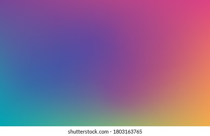 Beautiful colorful gradient background, smooth and soft abstract texture, gradient mesh technique, used for poster backgrounds, banners, web templates, and others