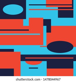 Beautiful colorful graphic geometry texture pattern. Vector. EPS.