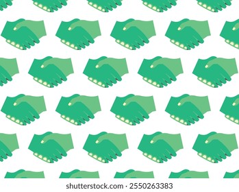 BEAUTIFUL AND COLORFUL HANDSHAKE DEAL VECTOR GRAPHICS ILLUSTRATOR BACKGROUND COVER PATTERN