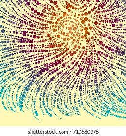 Beautiful colorful illustration. Vector background.